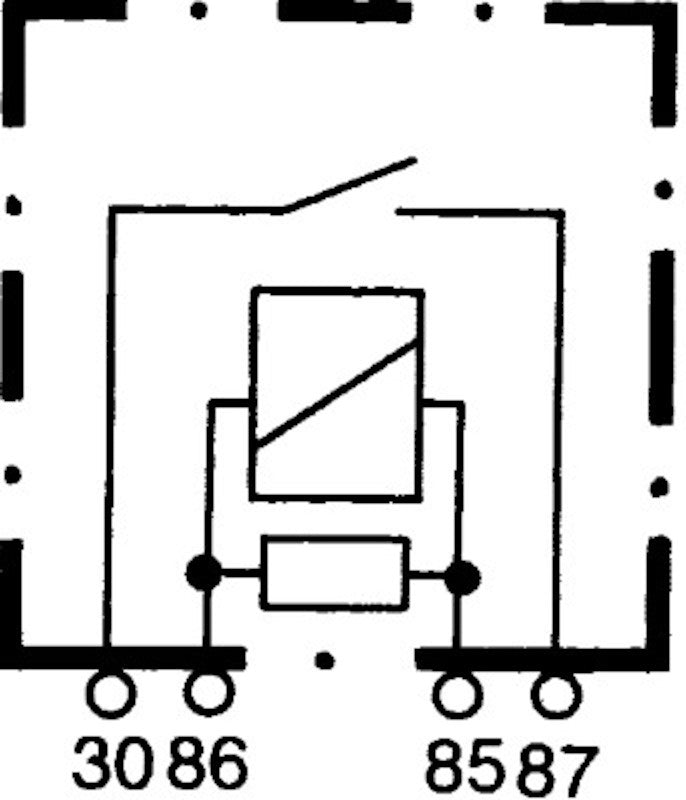 Hella Relay 12V 40A