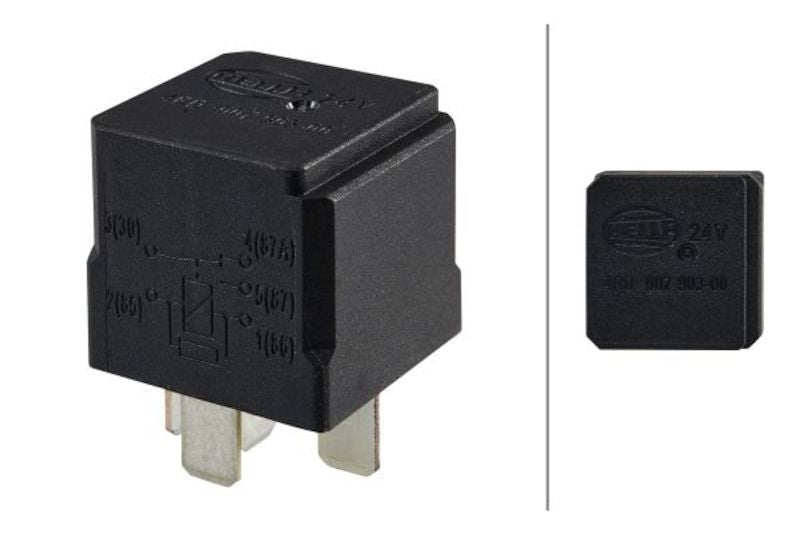 Hella Relay 24V 10/20A Spdt Res 007903001