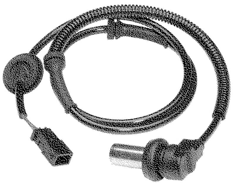 Hella Sensor, wheel speed 009106291