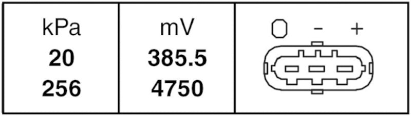 Hella Turbocharger Boost Sensor 009400111