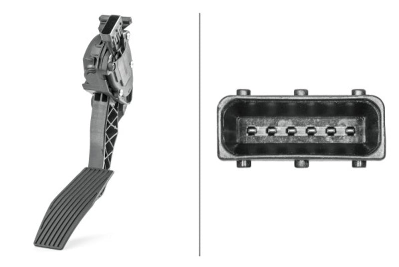 Hella Accelerator Pedal Sensor 009765741
