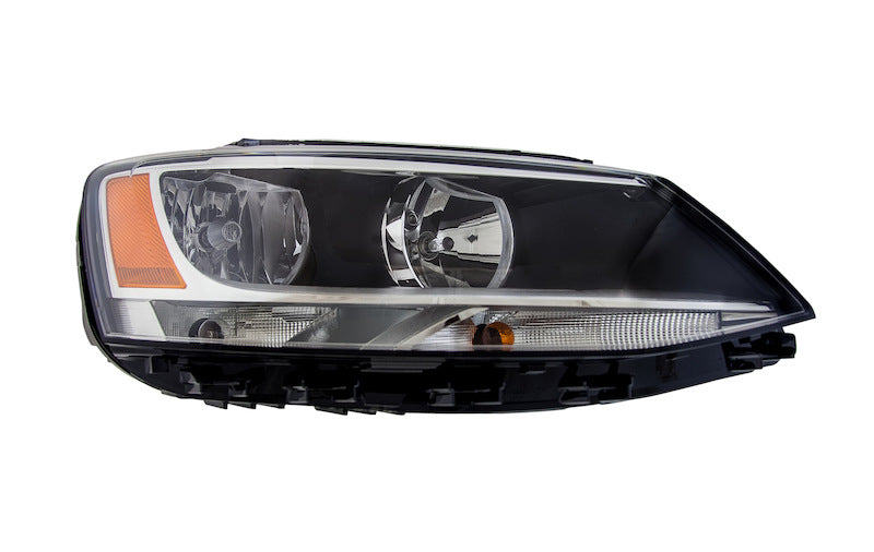 Hella 2011-2016 Volkswagen Jetta Halogen Headlight Assembly 010395361