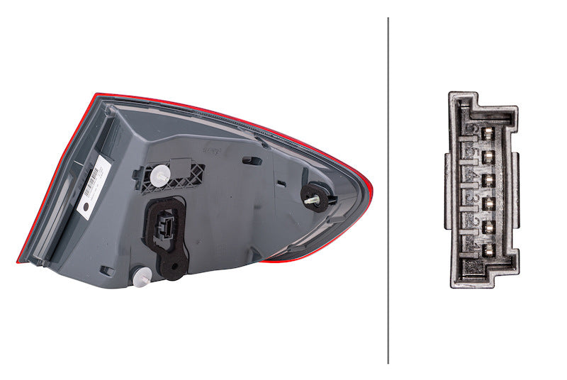 Hella Tail Light Assembly 011144331