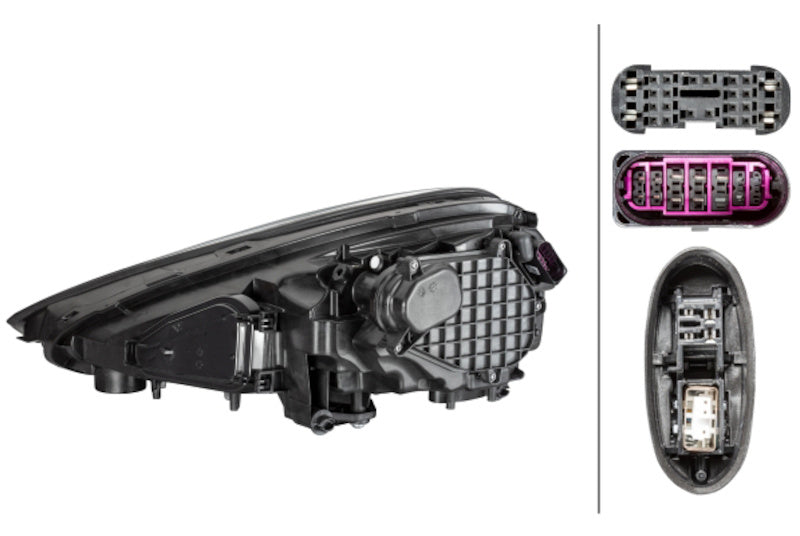 Hella 15-18 Porsche Cayenne Headlamp Rh 011745781
