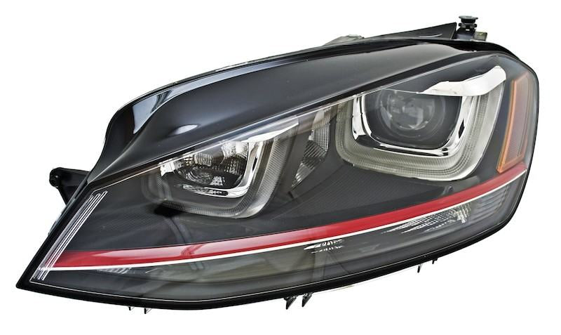 Hella 2013-2020 Volkswagen Golf Bi-Xenon Headlight Assembly 011956271
