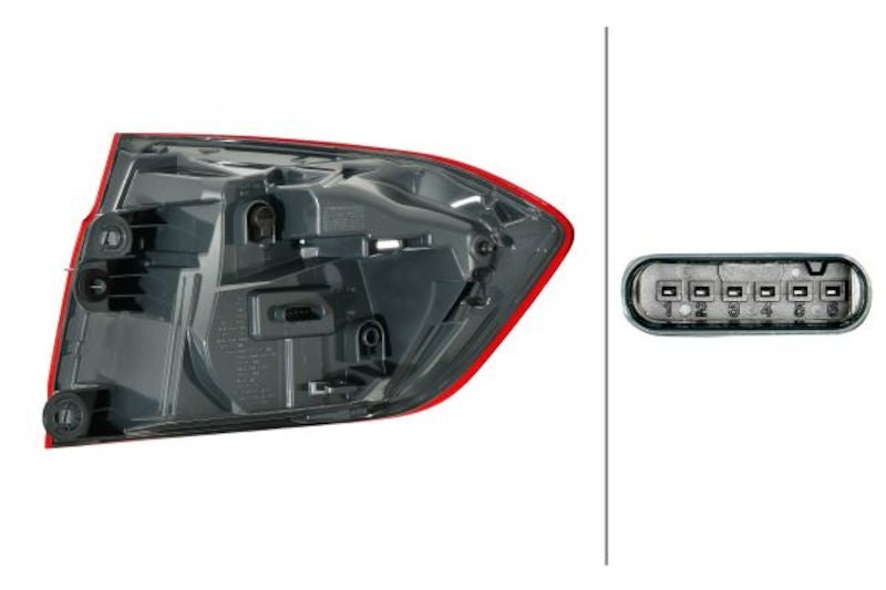 Hella Tail Light 012147331