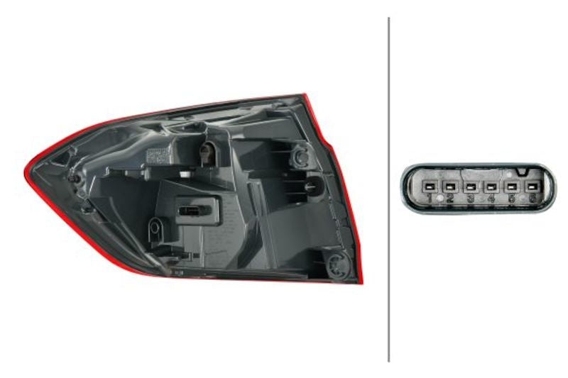 Hella Tail Light 012147341