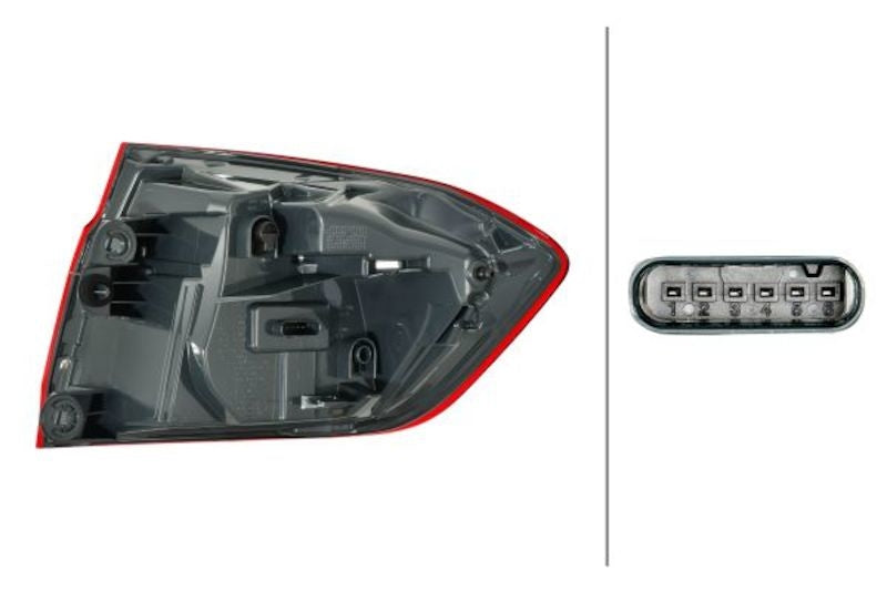 Hella Tail Light 012147431