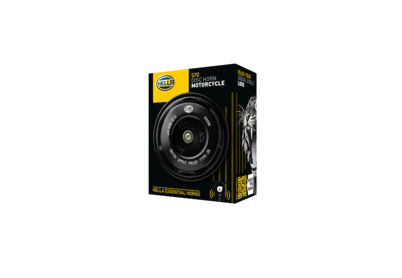 Hella Horn Bl Blk Disc