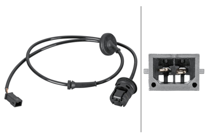 Hella ABS Wheel Speed Sensor 012806901