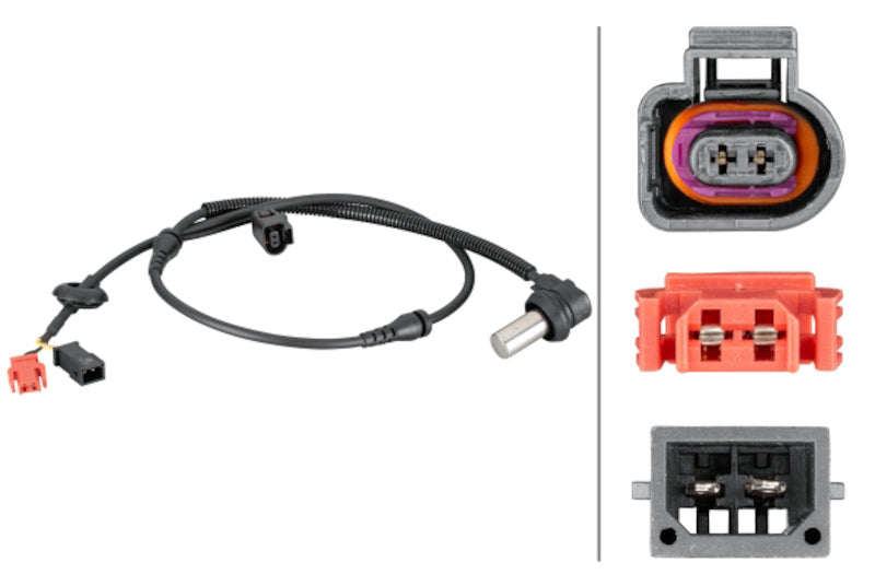 Hella ABS Wheel Speed Sensor 012806921
