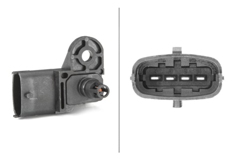 Hella Manifold Absolute Pressure Sensor 013112251