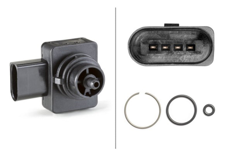 Hella Power Brake Booster Vacuum Sensor 013112271