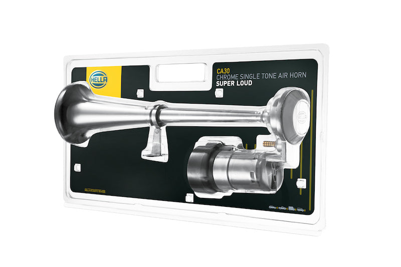 Hella Horn Kit Bl Chrome Air 1Trumpet 12V 013410001