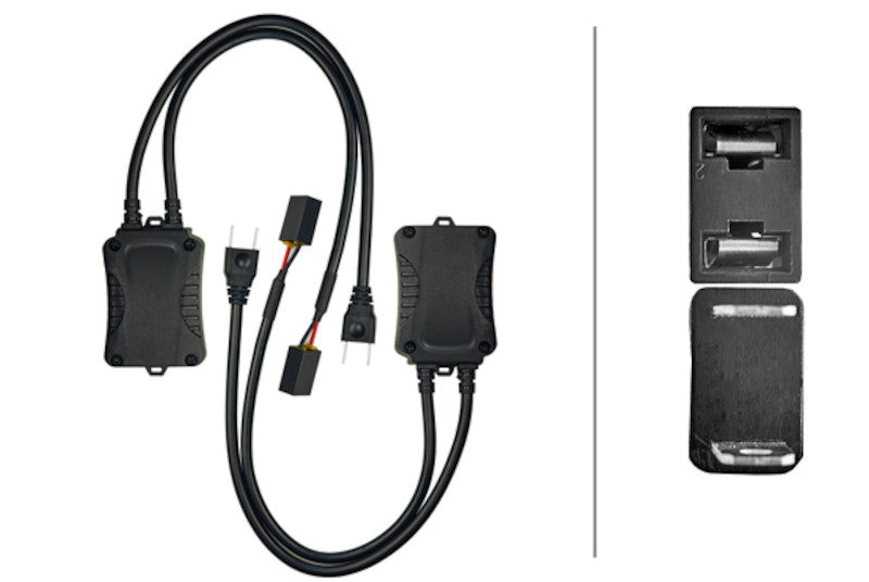 Hella LED Anti-Flicker Wiring Harness 226971611