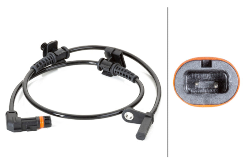 Hella ABS Wheel Speed Sensor 230040001