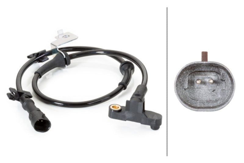 Hella ABS Wheel Speed Sensor 230040291