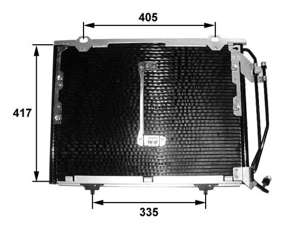 Behr A/C Condenser