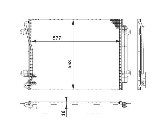 Behr A/C Condenser