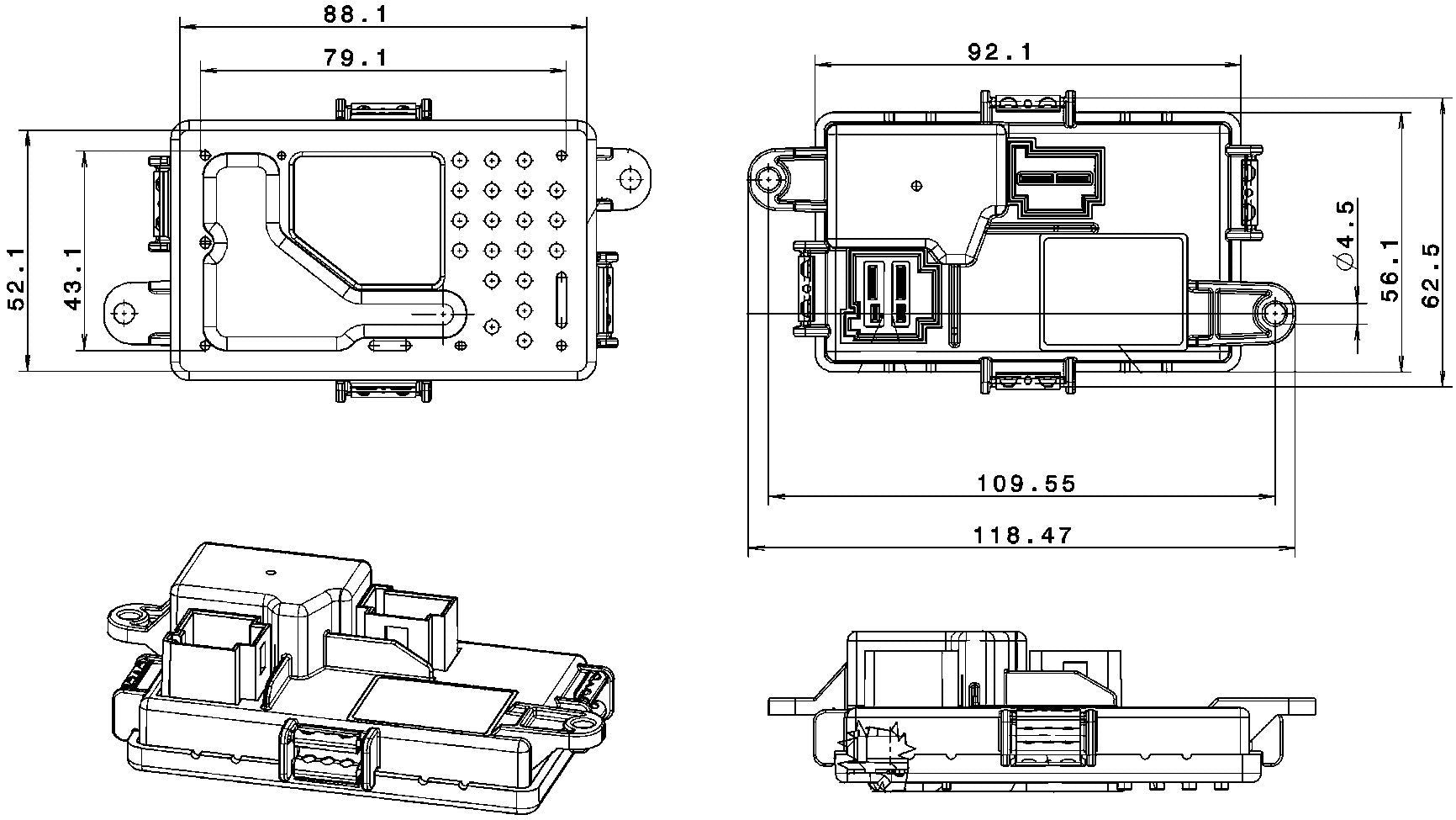 Behr HVAC Blower Motor Resistor