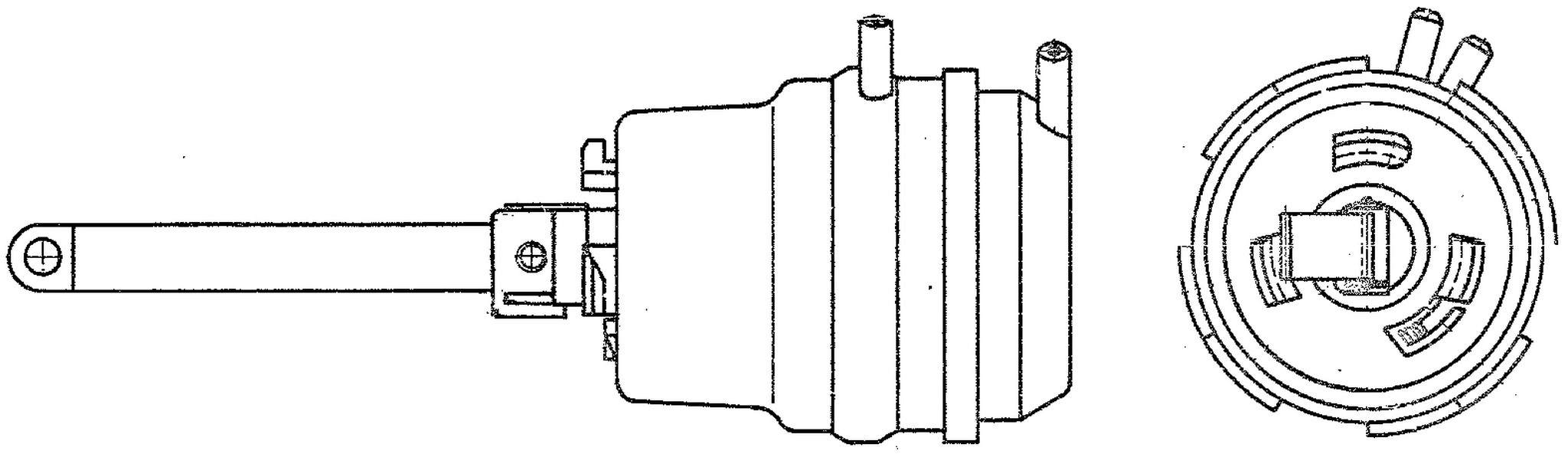 Behr A/C Vacuum Actuator