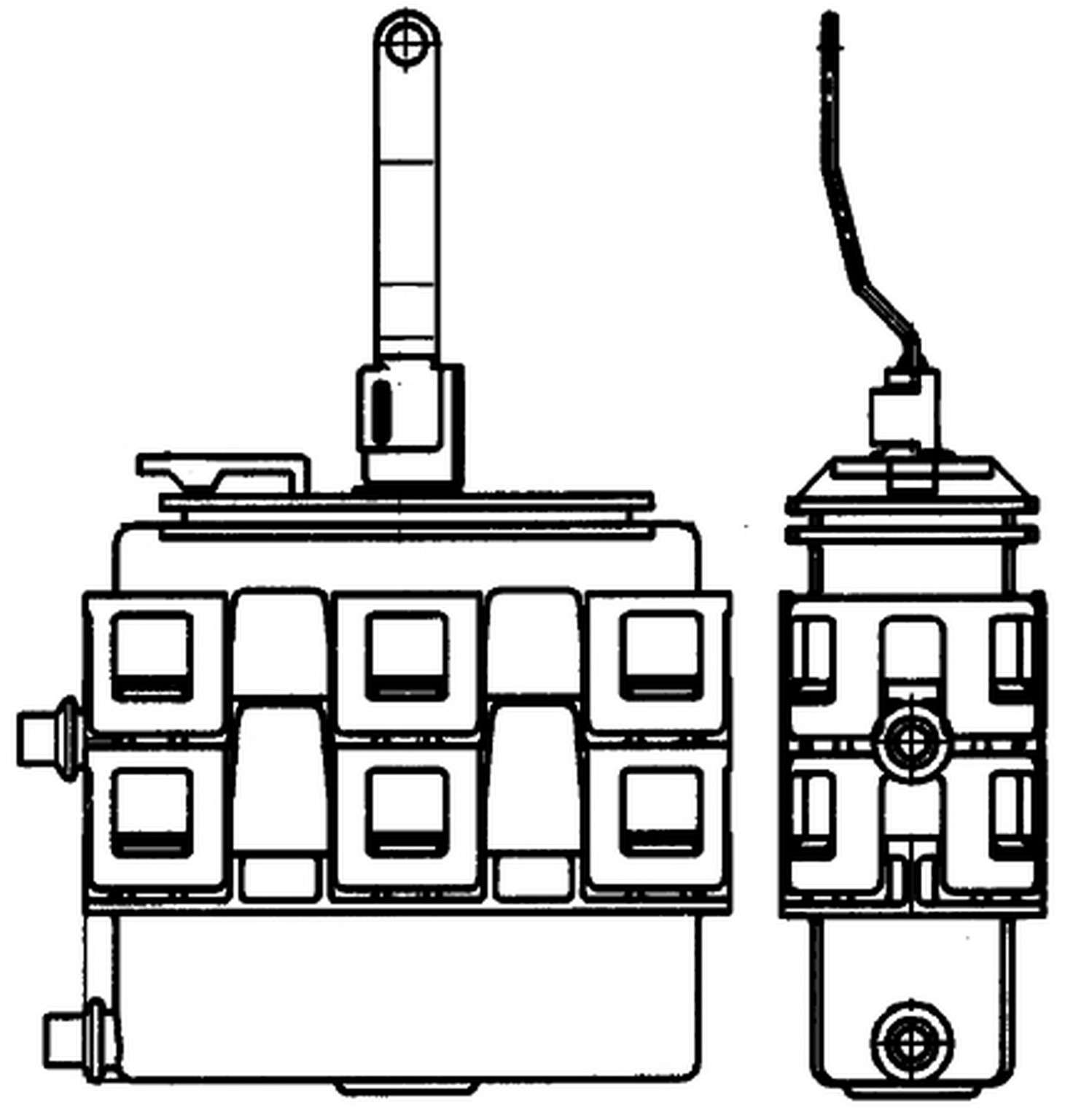 Behr A/C Vacuum Actuator