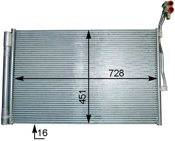 Behr A/C Condenser