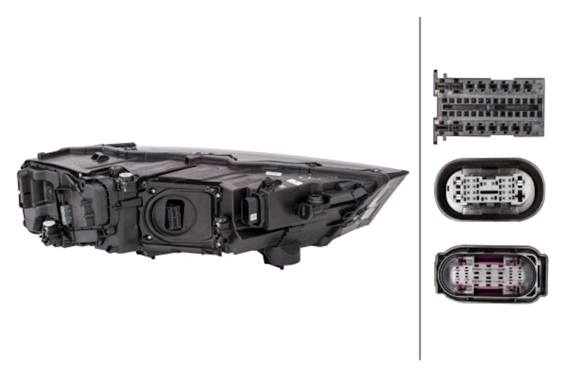 Hella Headlight Assembly 354841091