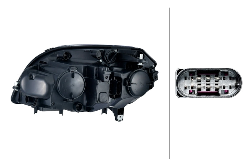 Hella Headlight Assembly 354878041