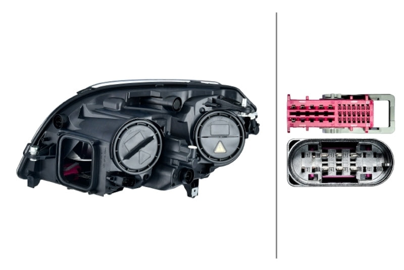 Hella Headlight Assembly 354878161