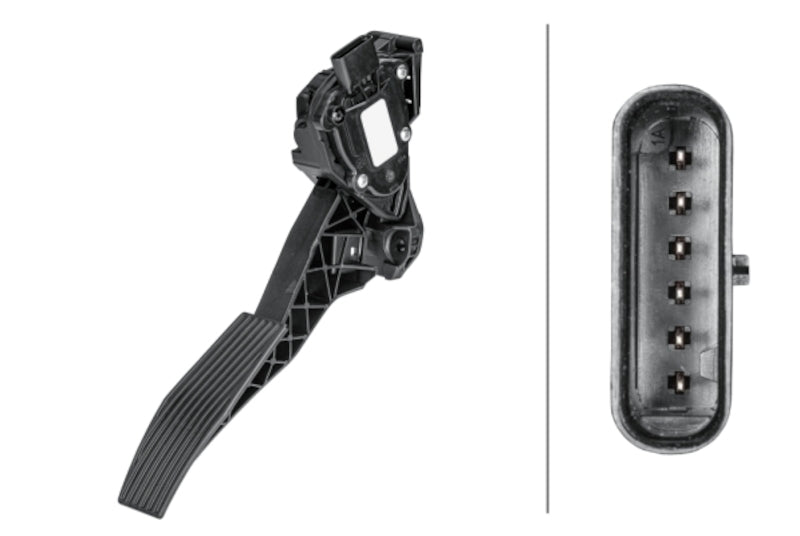 Hella Accelerator Pedal Sensor 358156161