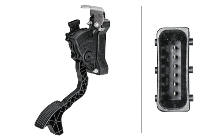 Hella Accelerator Pedal Sensor 358156241