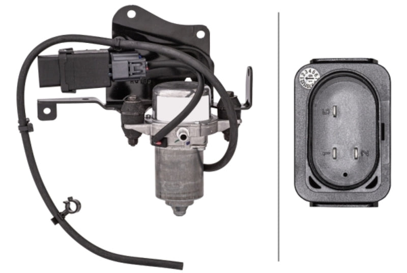 Hella Power Brake Booster Vacuum Pump 358157001
