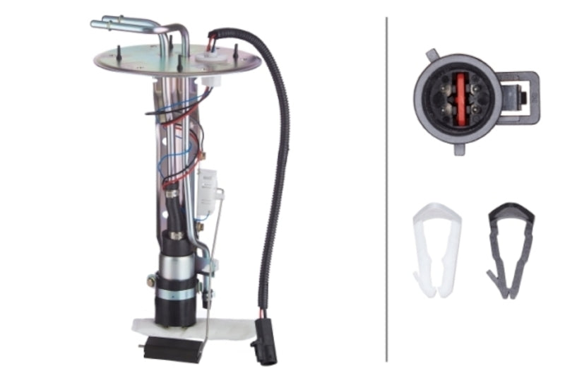 Hella Fuel Pump and Sender Assembly 358301281