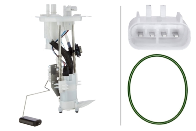 Hella Fuel Pump and Sender Assembly 358301301