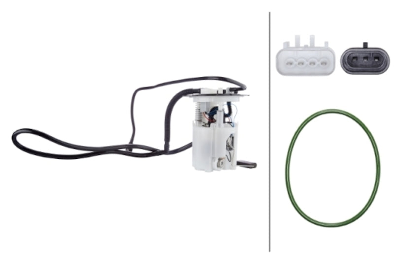 Hella Fuel Pump and Sender Assembly 358301561