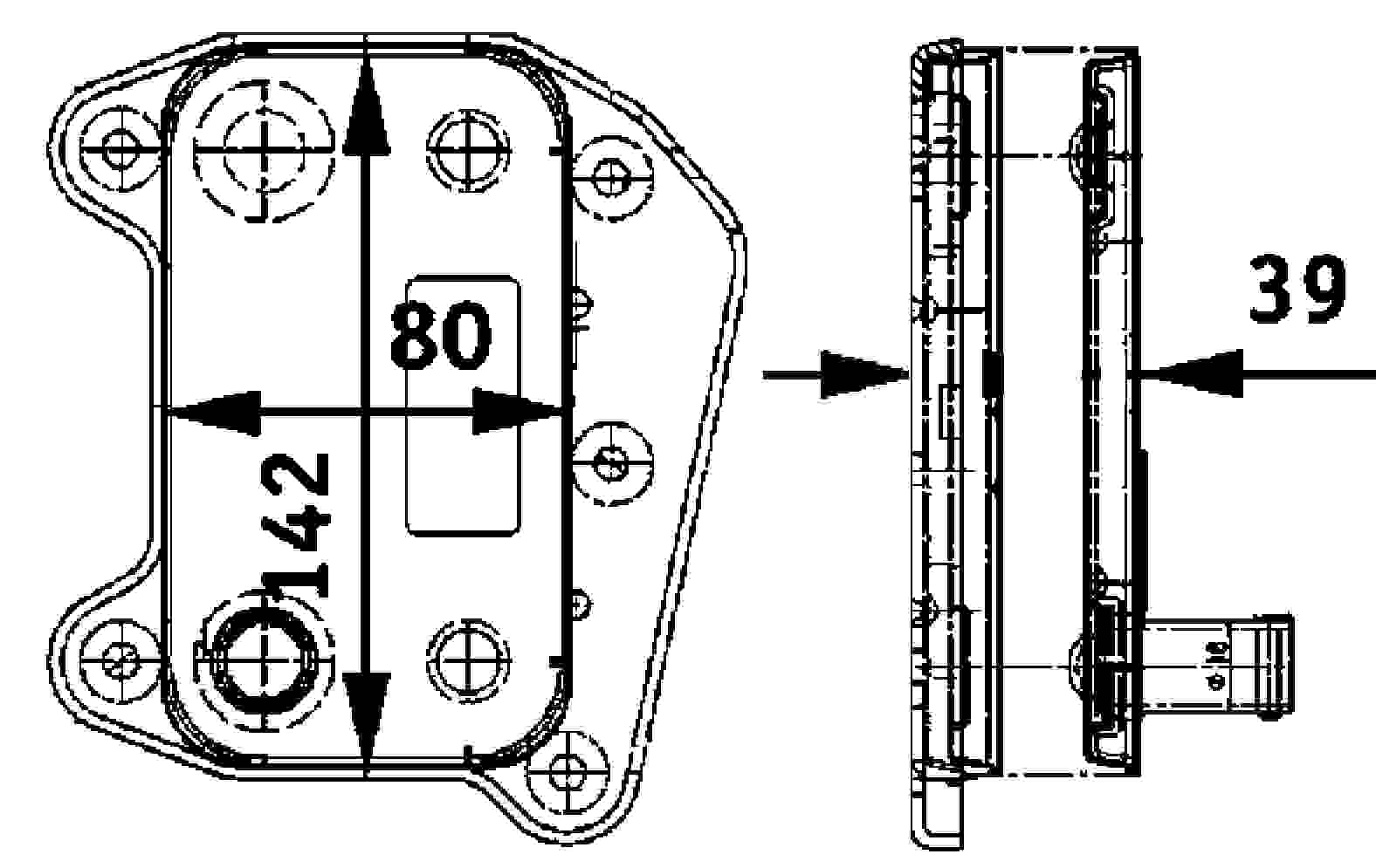 Behr Engine Oil Cooler