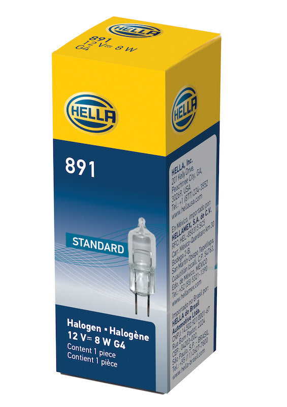 Hella Bulb 891 12V 8W G4 T325 891