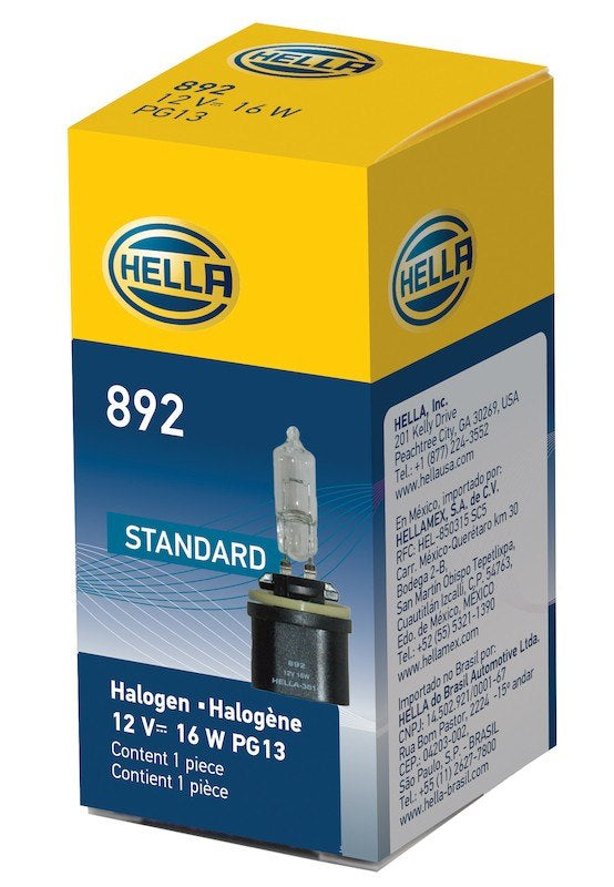 Hella Bulb 892 12V 16W Pg13 T325 892