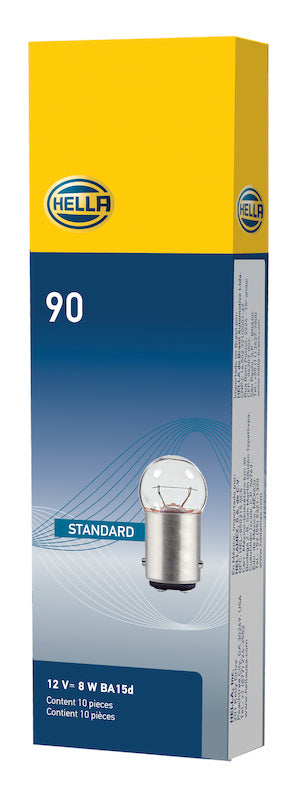 Hella Bulb 90 12V 8W BA15d G6 90