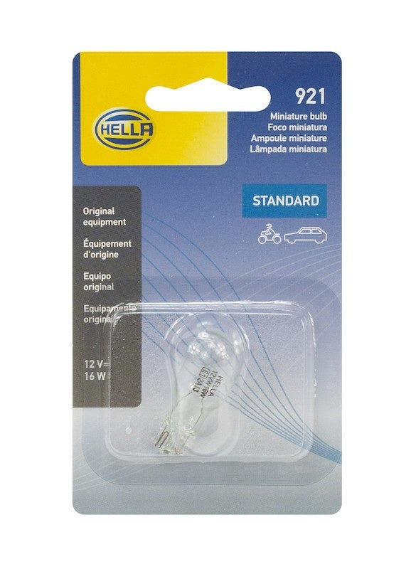 Hella Bulb 921 12V 16W W21X95D T5 Sb 921SB