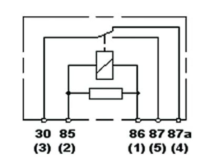 Hella Relay Mini Iso 5 Pole 24V Spdt Res Bkt 933332161