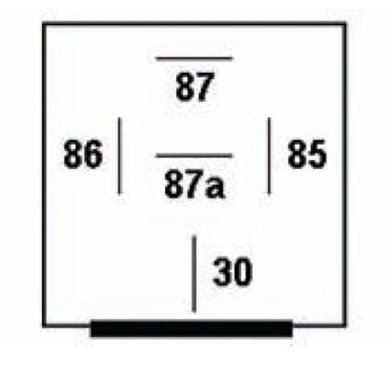Hella Mini ISO Relay Single