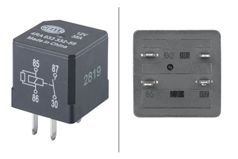 Hella Accessory Power Relay 933332591