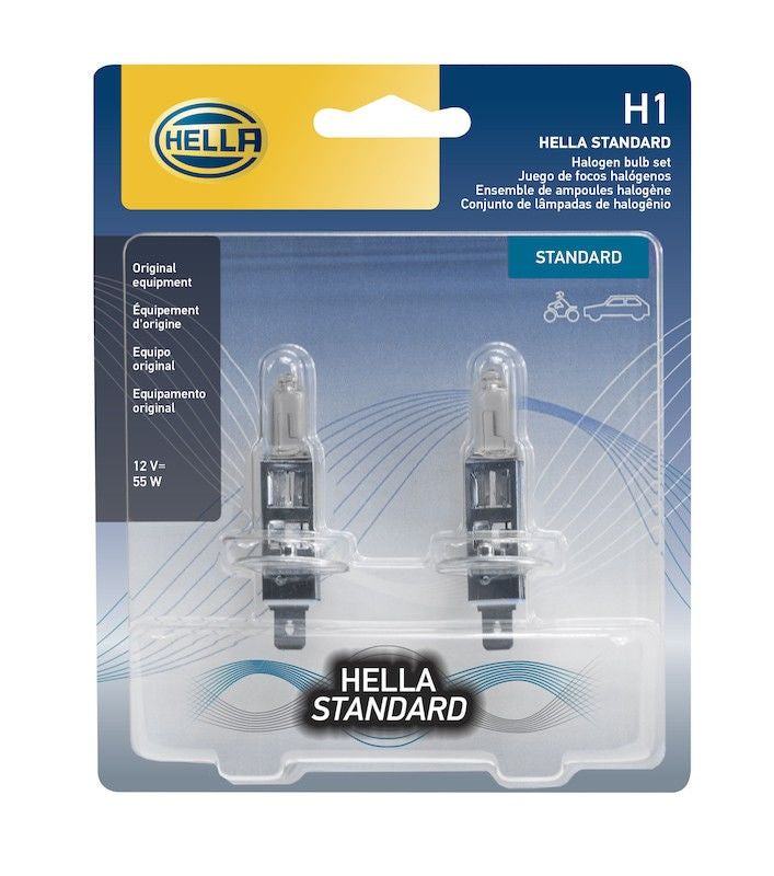 Hella Bulb H1 12V 55W P145S T25 (2) H1TB