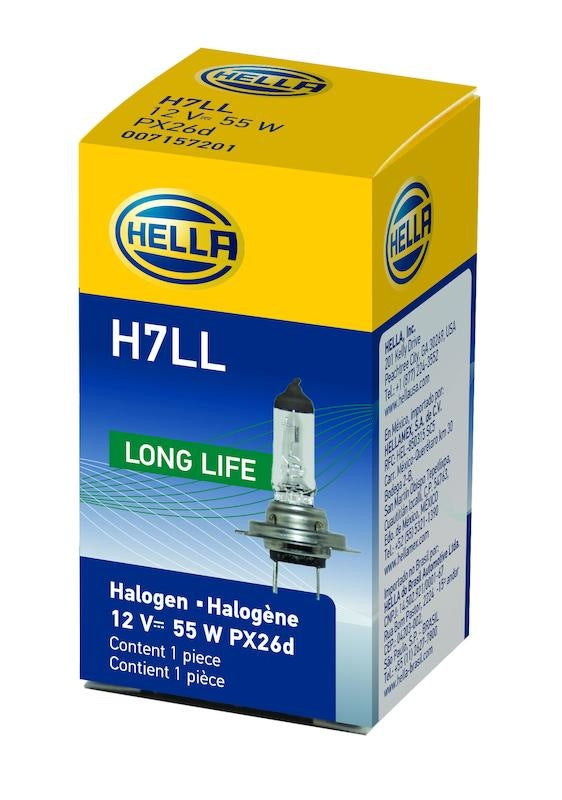 Hella Bulb H7 12V 55W PX26d T4.6 LONGLIFE H7LL