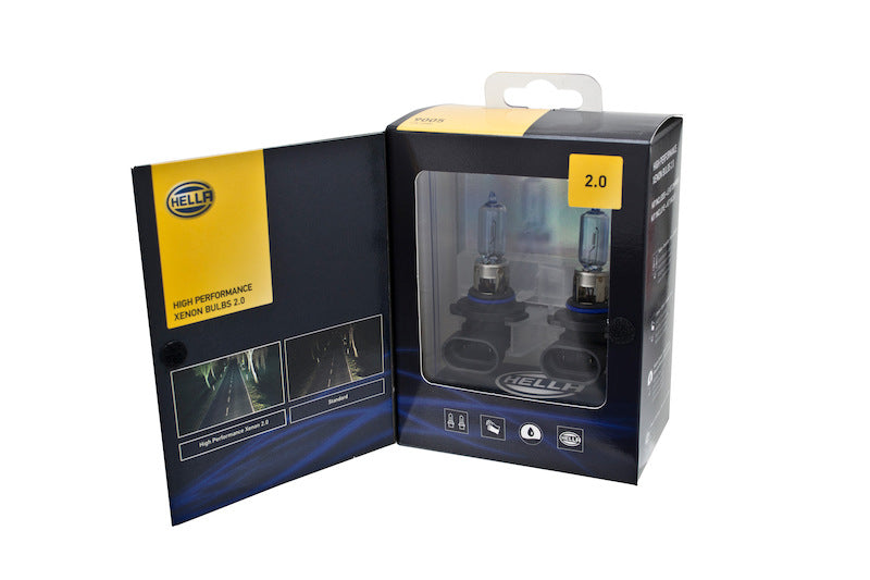 Hella HB3 9005 12V 65W High Performance 2.0 Bulb Kit (Pair) H83300082