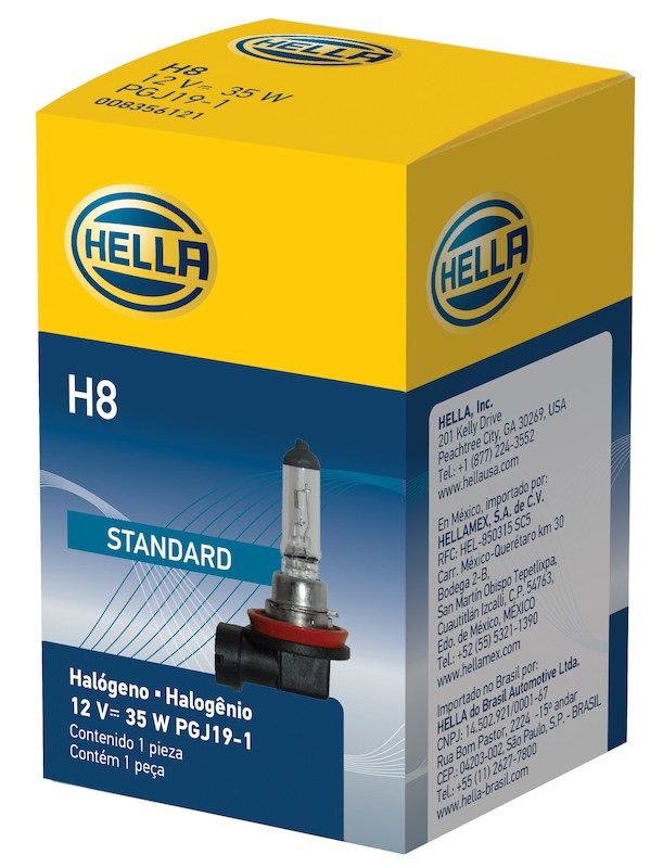 Hella Bulb H8 12V 35W PGJ19-1 T4 H8