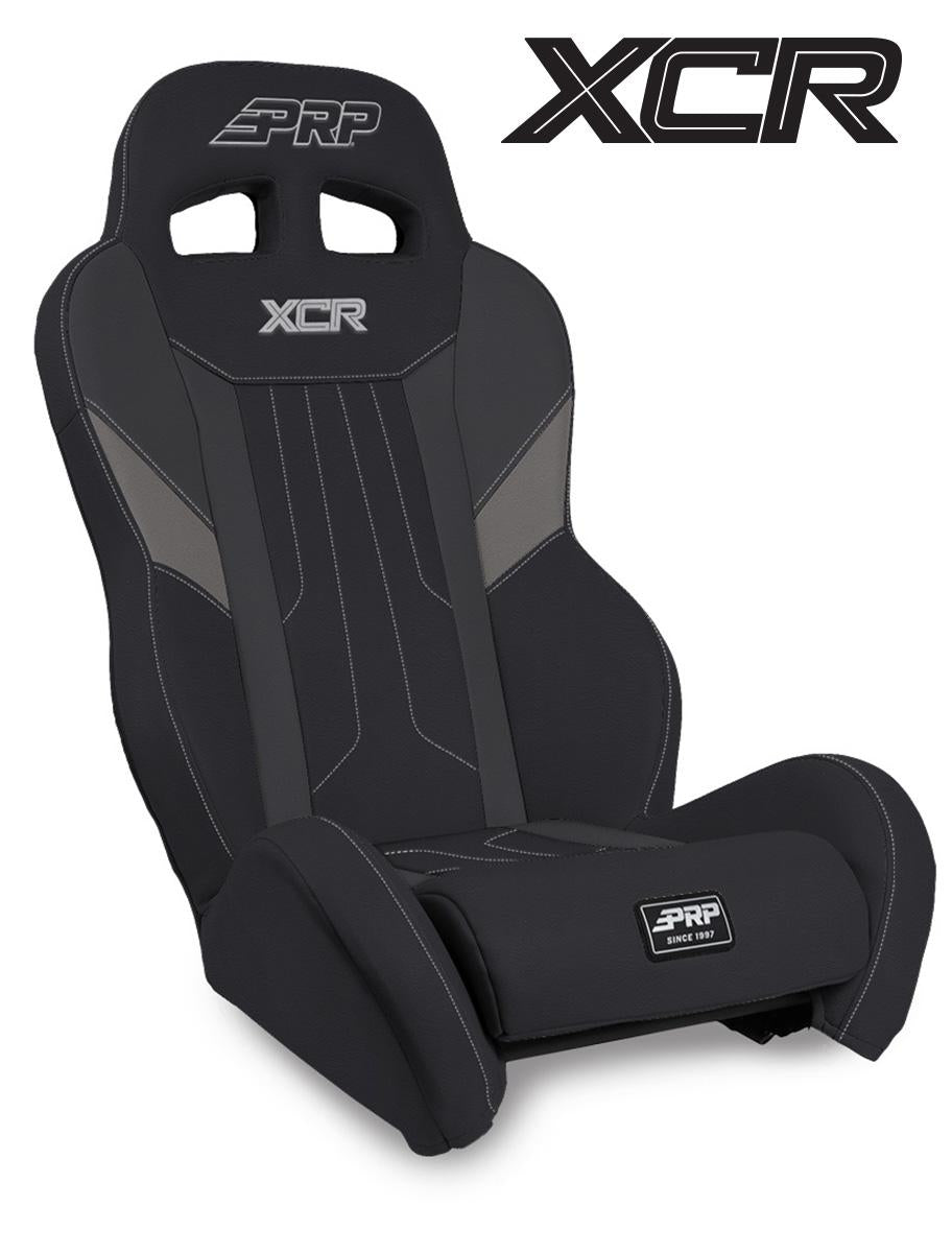 PRP Seats PRP XCR Polaris RZR UTV Suspension Seat - Black/Gray A8001-PORXP-203