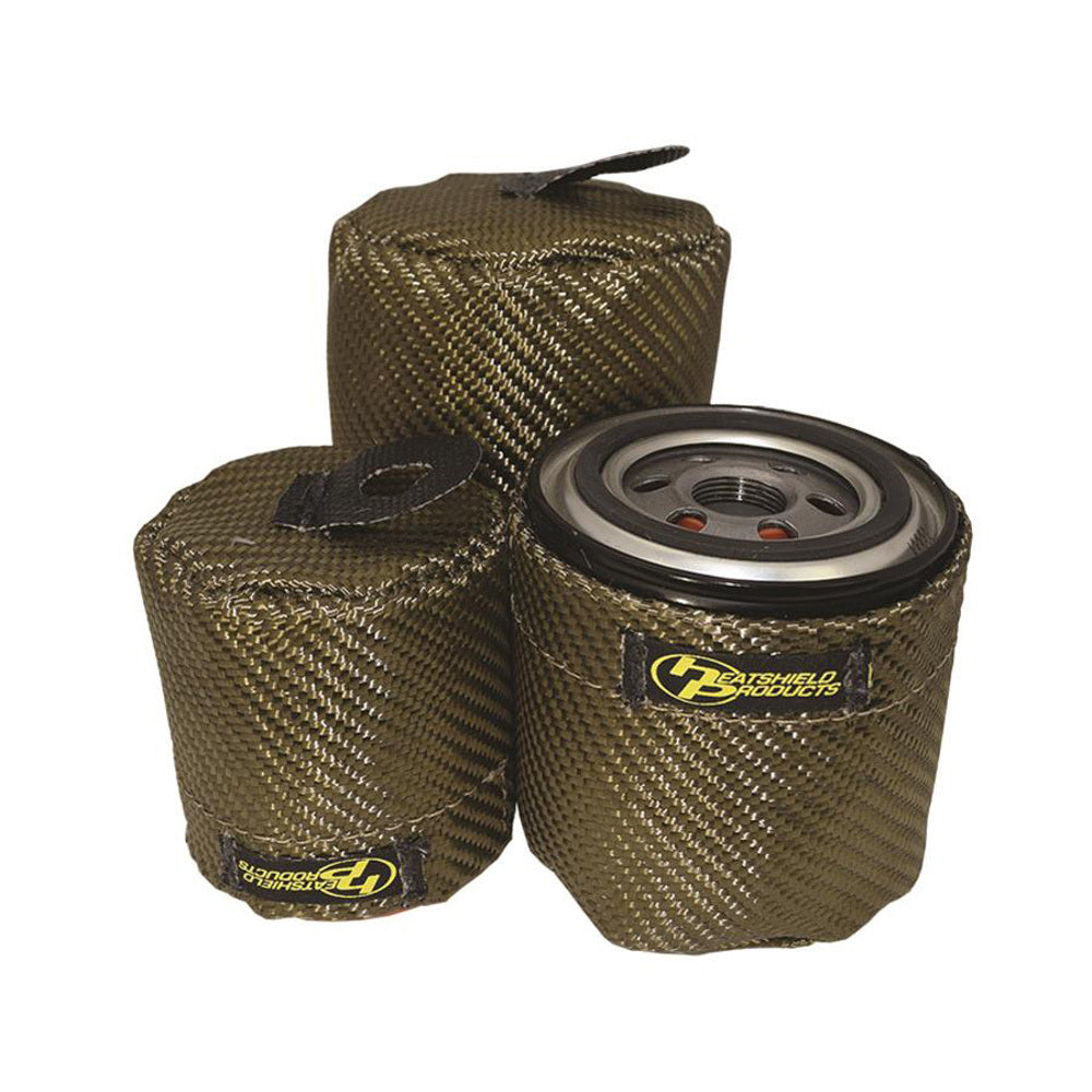 Heatshield Products Oil Filter Heat Shield Ford 5.0 Coyote Heat Protection Heat Shields main image